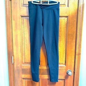 Abercrombie Kids girls black leggings